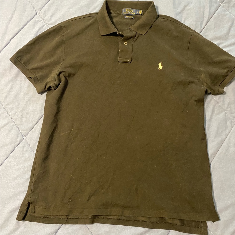 Polo collar shirt